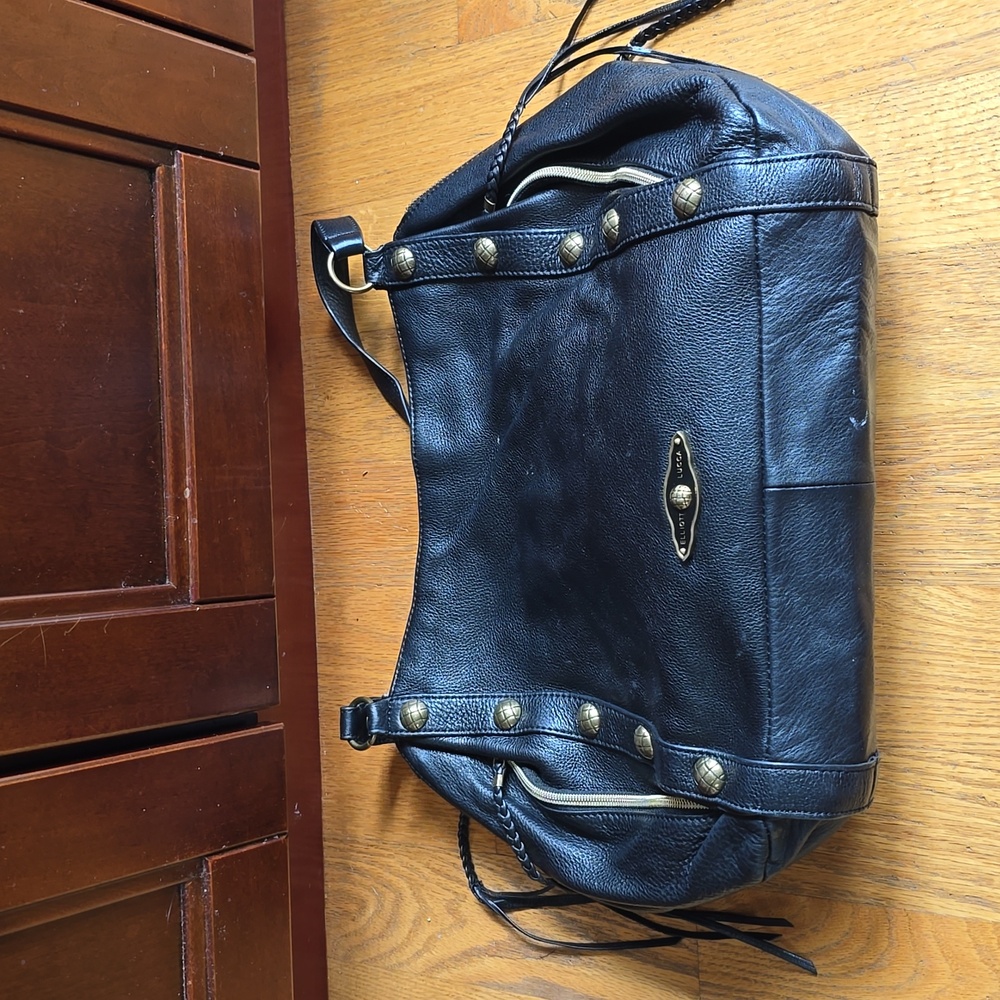 Black Leather Bag